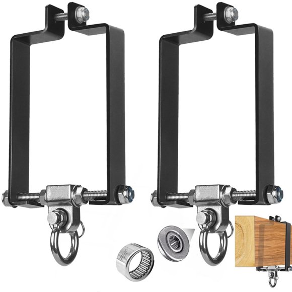 Heavy Duty Swing Hanger Swing Set Accessories for Wooden Sets Snap Hooks Hardware Swingset Attachments Porch Playground Indoor/Outdoor