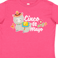 thumbnail image 4 of Inktastic Cinco De Mayo with Llama and Flower Boys or Girls Toddler T-Shirt, 4 of 5