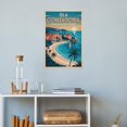 thumbnail image 4 of Retro Isla Contadora Poster Vintage Panama Tourism Art for Walls Print Poster, 4 of 8