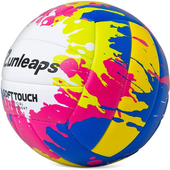 Official Size 5 Soft Waterproof Volleyball for Beach, Pool, Gym, and Training