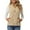 Apricot, variant on LUXUR Ladies Jacket Vest Sleeveless Coat Zip-Up Waistcoat Casual Outwear Polar Fleece Apricot L