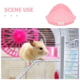thumbnail image 3 of FENGGUIQU Caja De Arena Para Conejos Y Pequeñas Mascotas Color Rosa Resistente Y Reutilizable, 3 of 6