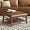 Brown, variant on Square Ottoman Coffee Table for Living Room, 32" Farmhouse Upholstered Center Table with Storage Wooden Shelf for Reception Room, Brown Faux Leather Coffee Ottoman Foot Rest
