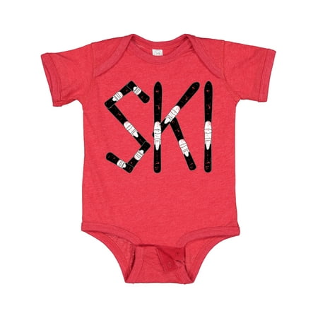 

Inktastic Ski Rough Text Gift Baby Boy Bodysuit