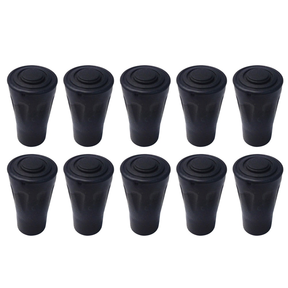 10 Pcs Hiking Pole Replacement Tips Trekking Pole Tip Protectors