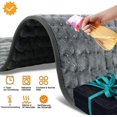 thumbnail image 5 of Heating Pad, Wet And Dry Heating Blanket For Back, Neck, Shoulders, Abdomen With Controller, Dark Gray Soft Flannel, 30 X 60 Cm, 5 of 5