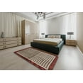 thumbnail image 4 of Ahgly Company Indoor Round Contemporary Light French Beige Brown Abstract Area Rugs, 5' Round, 4 of 6