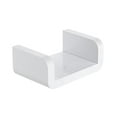 thumbnail image 2 of Organizador de de Plástico en , Estantes Flotantes con Adhesivo, Sin Taladrar para Cocina O Inodoro, en apariencia de U, Color - 17cm Yotijar Estante flotante de pared, 2 of 10