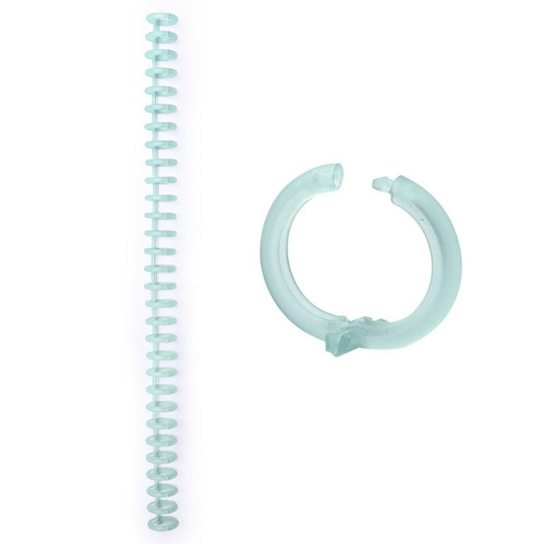 Fairnull Standardized Ring Ruler High Precision Plastic Labor-saving Ring  Sizer with Magnifier for Indoor