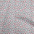 thumbnail image 1 of oneOone Velvet Maroon Fabric Floral Quilting Supplies Print Sewing Fabric By The Yard 58 Inch Wide, 1 of 5