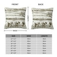 thumbnail image 2 of Pofeuu Rice Harvest Print Double-sided plush pillowcase Square Throw Pillow Covers Pillows Cover for Living Room Bedroom Sofa Couch Cushion Cover（No pillow core）-16"x16", 2 of 7
