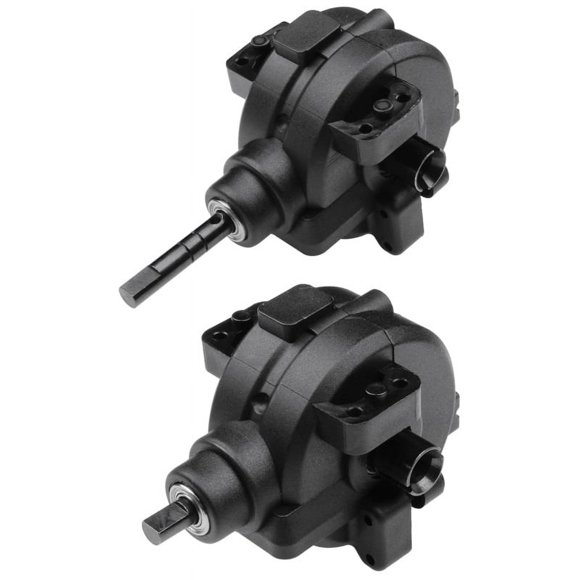 2 Pcs Gear Box Complete Set Drive & Diff Gear for 1:10 RC Car Parts 02024 02051 02030 03015 94123 94106 94107 94108,Front Gear Box & Rear Gear Box