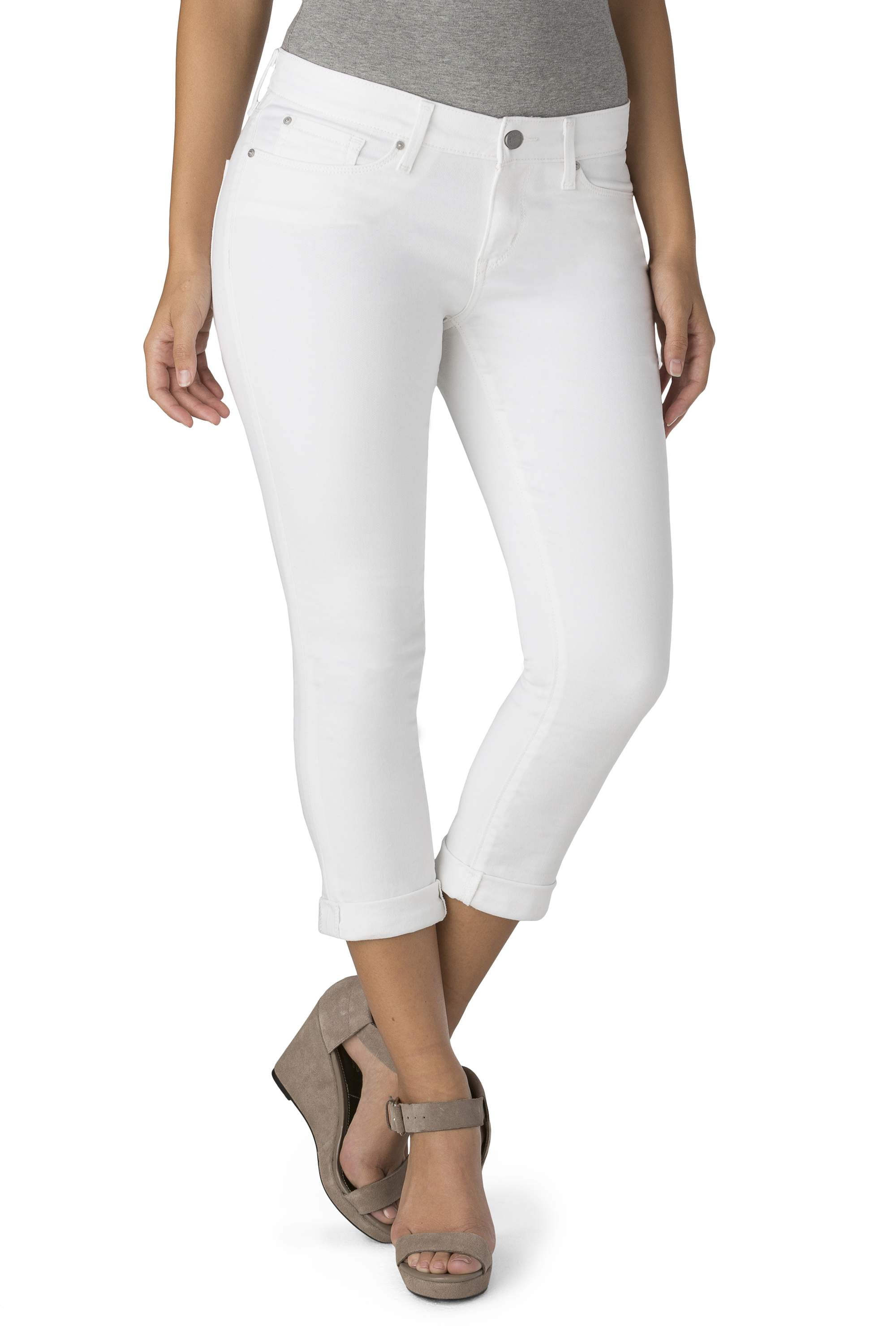 signature levi strauss modern capri