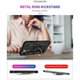 thumbnail image 2 of for 12 Mini Case for iPhone 12 Mini Case,with Ring Stand Shockproof Phone Case for iPhone 12 Mini 5.4 inch Case-Black, 2 of 12