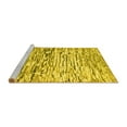 thumbnail image 2 of Ahgly Company Machine Washable Indoor Rectangle Abstract Yellow Modern Area Rugs, 8' x 12', 2 of 4