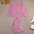 thumbnail image 4 of Hello Kitty Long Sleeve Top And Pants 2 Piece Pajama Set, 4 of 8