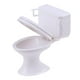 thumbnail image 2 of 1:12 casa de muñecas Vintage baño inodoro pastel Topper juguete para casa de muñecas accesorios de baño muebles accesorios de muñecas en miniatura, 2 of 9