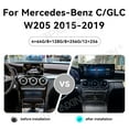 thumbnail image 5 of TPXINXIN 15.8 Inch Qualcomm Android 14 Carplay for Mercedes Benz C-Class/GLC W205 2015-2019 Car Multimedia Player GPS Navigation Car Radio Head Unit, 5 of 11
