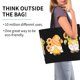 thumbnail image 2 of Fotbe Sunflower Gnomes 5 Bolsa Tote Estética de Lona con Estampado para Mujer - Bolsa Reutilizable de Hombro Casual para Vacaciones, Compras, Trabajo y Gimnasio, 2 of 8