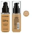 thumbnail image 6 of L.A. COLORS Liquid Truly Matte Foundation, Golden Beige, 1.35 fl oz, 6 of 6