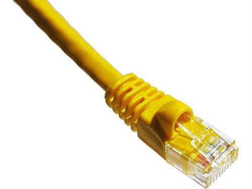 1ft RJ45 Cat5e 350MHz Molded Patch Cable Yellow