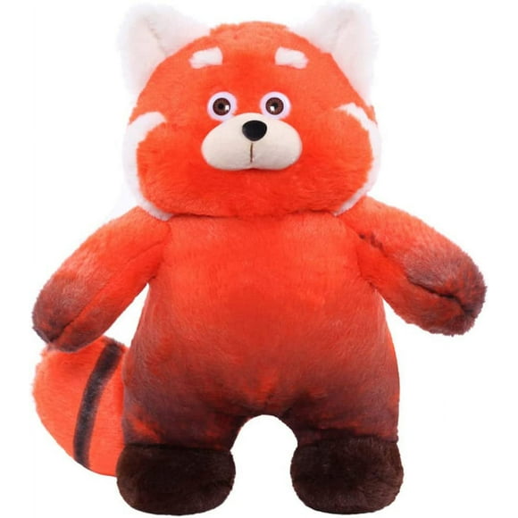 Children's room decoration red panda plush doll (orange) 1 pieces