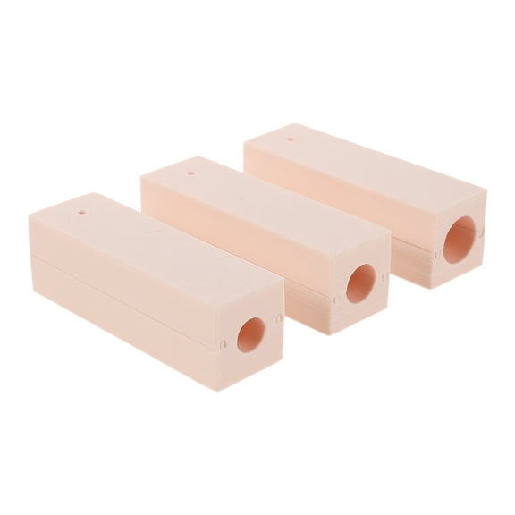 ELAYARD 3-Piece Polymer Clay Bead Roller Set with Hole Maker and Plastic Molds for Jewelry Crafting and Accessories