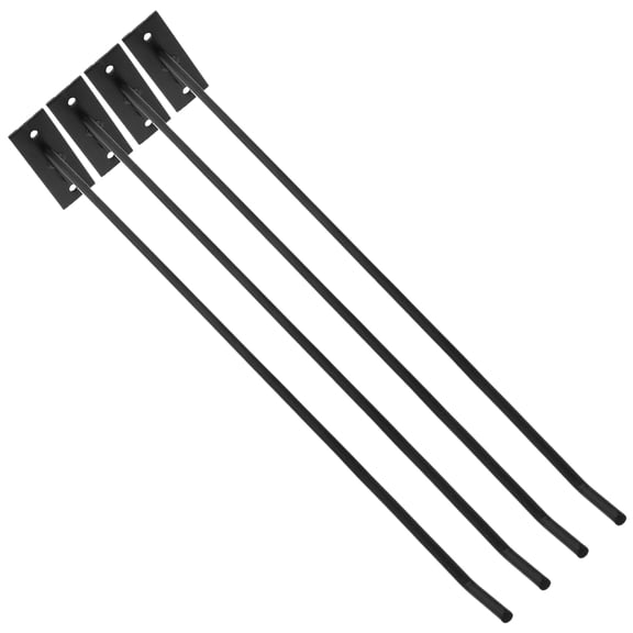 AURARMLET 4Ud Soporte Para Pelotas De Ejercicio Montado En Pared Con Instalación Fácil Y Curvo Negro