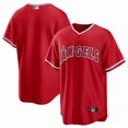 thumbnail image 1 of Camiseta clásica de béisbol del equipo rojo de Los Ángeles Angels, con número de estrella bordado.-XL, 1 of 2