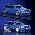 thumbnail image 4 of Mattel Brick Shop Hot Wheels '94 Audi Avant RS2 Building Toy Kit (253 Pieces), for Collectors, 4 of 7
