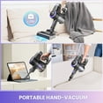 thumbnail image 6 of INSE Lightweight Cordless Stick Vacuum Cleaner for Carpet Hardwood Floor Pet Hair, 6 of 11