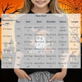 thumbnail image 3 of WAVSUF Girls Halloween Top, 3/4 Sleeve Soft Comfort Round Neck Fall Cute Festive Pullover Black 9, 3 of 6