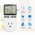 thumbnail image 3 of HLONK Digital Thermostat Socket Plug Temperature Controller Socket  5A C/F Display, 3 of 7