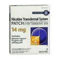 thumbnail image 2 of Nicotine Transdermal System Stop Smoking Aid Step 2 Patches, 7ct, 2-Pack, 2 of 7