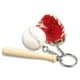 thumbnail image 3 of Advancent 3 piezas de llavero de béisbol artificial guante de murciélago de llavero de decoración de oficina en casa regalo de fiesta Type3 NO3 Advancent HA010175-02, 3 of 6