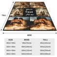thumbnail image 6 of Custom Blanket with Picture Text Customized Blankets with Photos Customizable Personalized Blankets and Throws for Adult Kid Birthday Christmas Valentines Day Memorial Gift,, 6 of 6