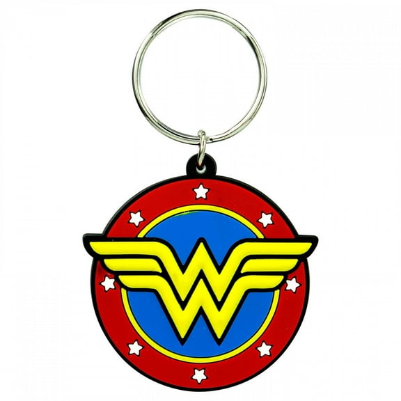 Wonder Woman 810298 Wonder Woman Stars Symbol Keychain