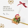 thumbnail image 5 of Spode Christmas Tree Teddy Bear Ornament, Durable Holiday Ornament for Festive Decor & Winter Wonderland Display - Sleek Seasonal Ornaments for Tree, Mantel, Holiday Home Decoration, 5 of 6