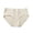 Khaki, variant on Njagoc3 Organic Cotton Underwear for Women High Waisted Soft Breathable Daily Briefs