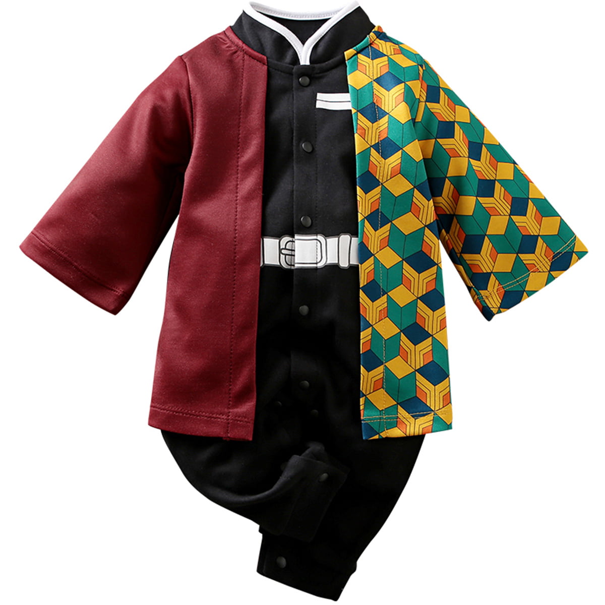 RELABTABY Newborn Baby Boys Girls Anime Romper Cotton Long Sleeve Infant Cosplay Costume Jumpsuit Outfit 