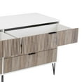 thumbnail image 5 of DUMBO 6-Drawer Double Low Dresser from Engineered Wood in Multi-Color, 5 of 8