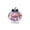K, variant on pathside Rotating Multicolor Ghost Acrylic Ornament, 360 Degree Cute Halloween Decor for Office Desk