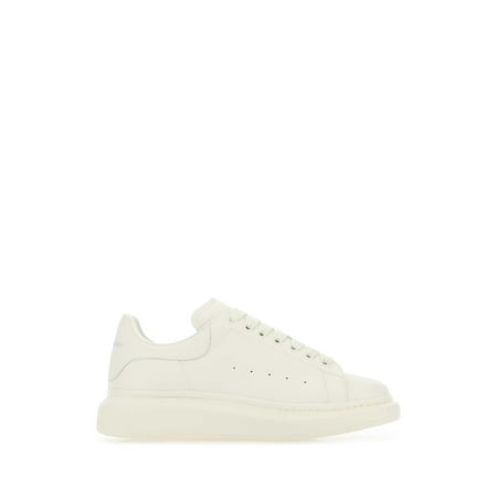 

ALEXANDER MCQUEEN Beige Leather Sneakers