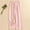 Pink, variant on Hrsba Women's Winter Full Length Pants, Pants For Women Everyday Pants Women Ladies Pants Striped Loose Casual Loungewear Elastic Waist Long Pants