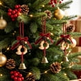 thumbnail image 4 of huayou Christmas Bells Set, Festive Hanging Decoration, Indoor Outdoor Home Party Yard Lawn Garden Wall Porch, Christmas Decor, Holiday Decor, Home Decor, 4 of 6