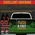 thumbnail image 4 of Custom Coat Emerald Green 1 Gallon Urethane Spray-On Truck Bed Liner Kit with Spray Gun - Easy Mixing, Shake, Shoot It, 4 of 8