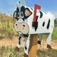 thumbnail image 6 of QHUDLV Bduttlefish Unique Chicken Cow Horse Mailbox Metal Wall Mounted Outside Farm Weatherproof Garden Animal Mailboxes W5F3 Craft Decoration, 6 of 9