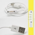 thumbnail image 2 of Universal Smartwatch Charger for KW88 KW18 GT88 G3 Smartwatch USB Power 4-Pin Magnetic Charging Cable, 2 of 5