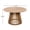Light Teak, variant on Extra Large 47.25 inch Round Acacia Wood Patio Dining Table for Outdoor Backyard, Lawn, Balcony - Light Teak Finish
