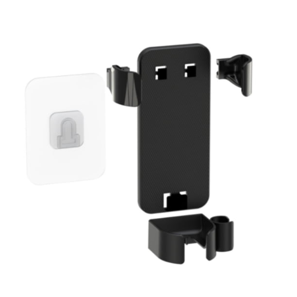 Organizador de pared para rizador de pelo, plancha de pelo, herramientas de peinado negro